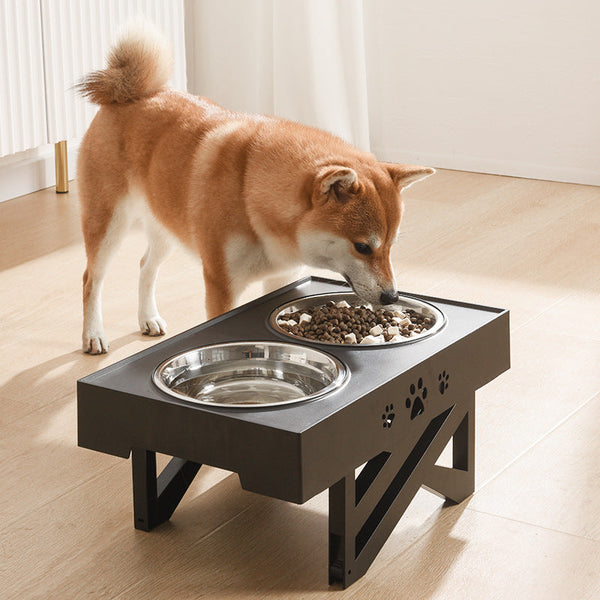 Ergonomic Adjustable Dog Food Bowl